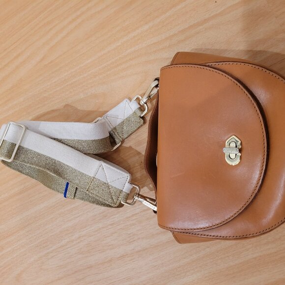 Clare V. Elodie Bag in Cuoio Vachetta - Picture 2 of 7